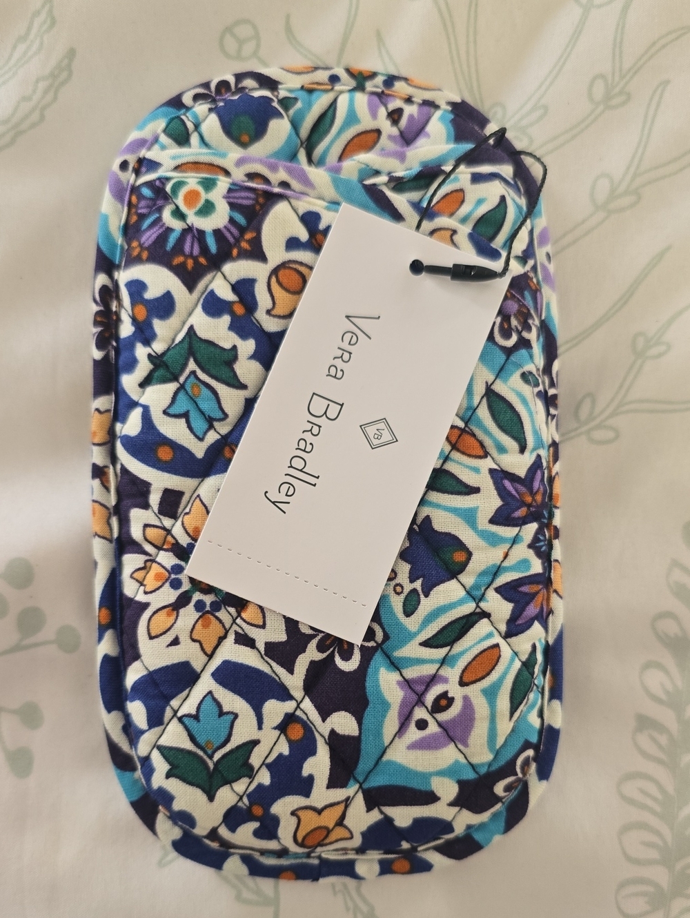 Vera Bradley Double Eye Case, Lisbon Medallion New